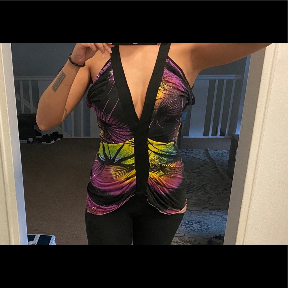 Religion Plunge Top